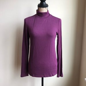 NWT Lucky Brand Purple Turtleneck